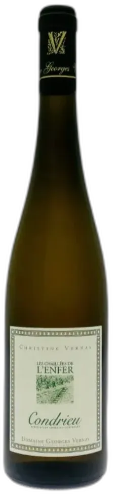 vue du vin Domaine Georges Vernay Condrieu "les Chaillées de l'Enfer" Blanc Sec 2022