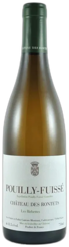 photo du vin Château des Rontets Pouilly-Fuissé "les Birbettes" 2017 Blanc Sec