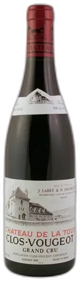 vue du vin Château de la Tour Clos Vougeot Grand Cru Rouge 2017 Jeroboam