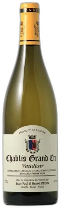aperçu du vin Domaine j-p et b Droin Chablis Grand Cru "Vaudésir" Blanc Sec 2021