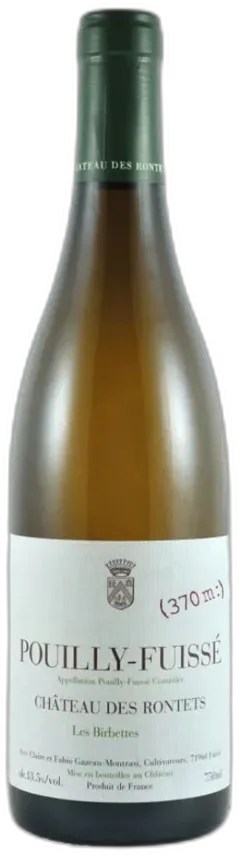 illustration du vin Château des Rontets Pouilly-Fuissé "les Birbettes" 2020 Blanc Sec