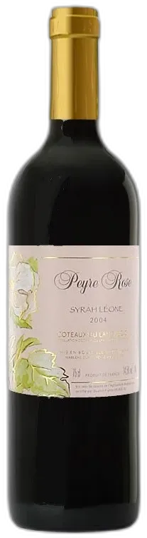 vue du vin Domaine Peyre Rose Languedoc "Syrah Leone" Rouge 2003