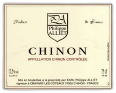 photos du vin Domaine Philippe Alliet Chinon "Tradition" Rouge 2022