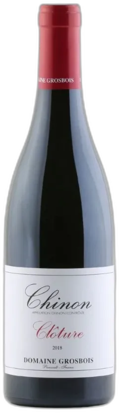 image du vin Domaine Grosbois Chinon "Clôture" Rouge 2020