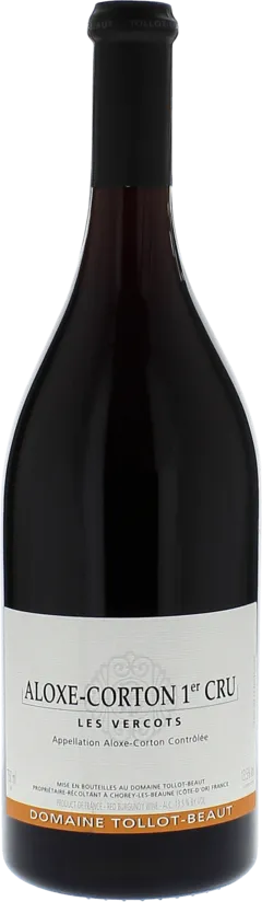 aperçu du vin Aloxe Corton les Vercots 2023 Domaine Tollot Beaut, Bourgogne Rouge