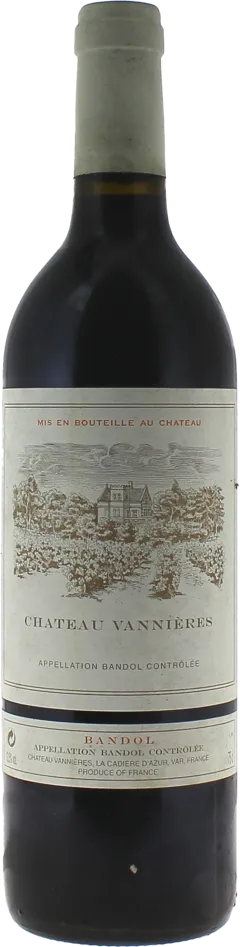 image du vin Bandol Château Vannieres 1998 Bandol, Provence