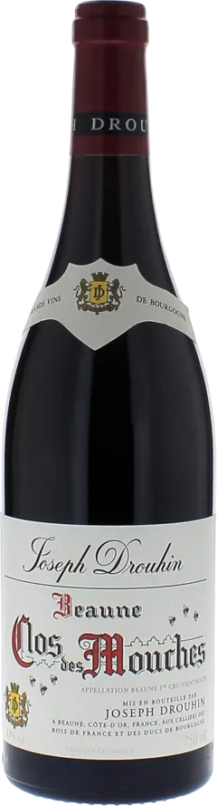 vue du vin Beaune Clos des Mouches Rouge 2022 Domaine Drouhin, Bourgogne Rouge