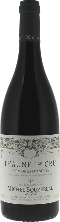 image du vin Beaune les Vignes Franches 1er Cru 2023 Bouzereau Michel, Bourgogne Rouge