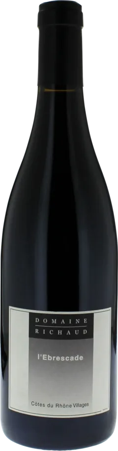 capture du vin Cairanne Cuvée l’Ebrescade Richaud 2022 Côtes du Rhone, Vallée du Rhône Rouge