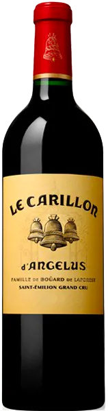 image du vin Carillon d’Angelus Réserve Château 2025 2014 2nd Vin Château Angélus Saint-Emilion, Bordeaux Rouge
