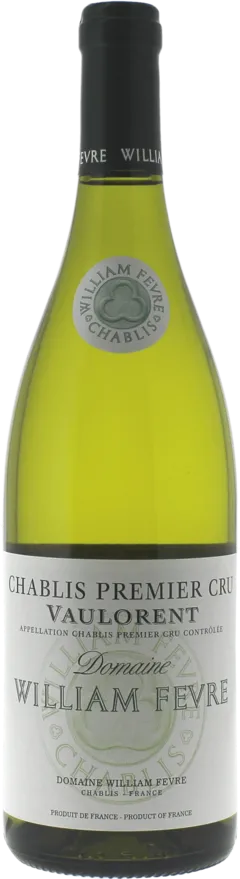 vue du vin Chablis 1er Cru Vaulorent 2021 Domaine Fevre William, Bourgogne Blanc