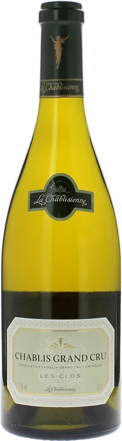 vue du vin Chablis Grand Cru les Clos 2020 Chablisienne, Bourgogne Blanc