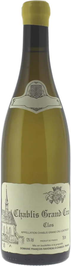 image du vin Chablis Grand Cru les Clos 2021 Raveneau, Bourgogne Blanc
