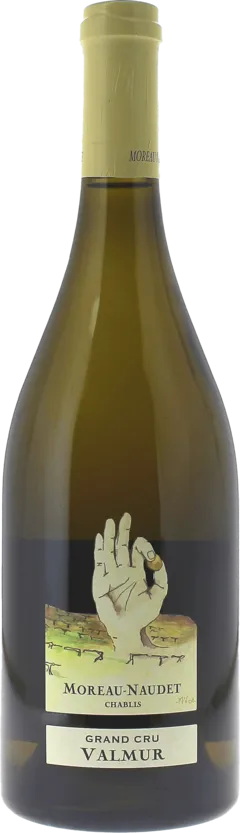 aperçu du vin Chablis Grand Cru Valmur 2023 Domaine Moreau Naudet, Bourgogne Blanc