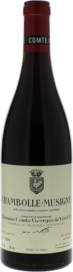 illustration du vin Chambolle Musigny 2022 Domaine de Vogue, Bourgogne Rouge