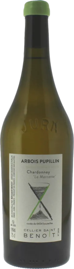 photo du vin Chardonnay la Marcette Cellier Saint Benoit 2023 Jura, Jura