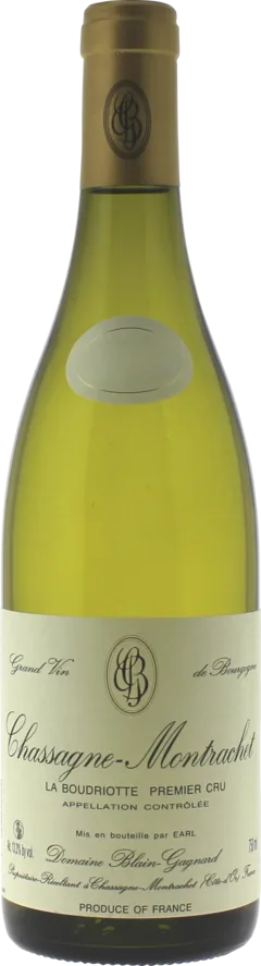 image du vin Chassagne Montrachet 1er Cru Boudriotte 2022 Domaine Blain Gagnard, Bourgogne Blanc