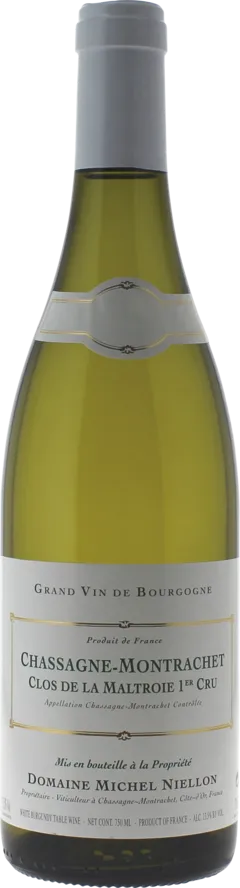 image du vin Chassagne Montrachet 1er Cru la Maltroie 2023 Domaine Niellon Michel, Bourgogne Blanc
