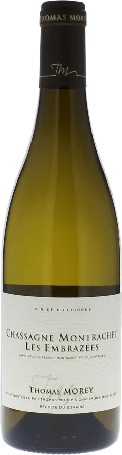 photos du vin Chassagne Montrachet 1er Cru les Embrazées 2023 Domaine Morey Thomas, Bourgogne Blanc