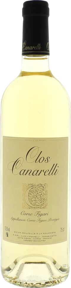 photo du vin Clos Canarelli Blanc 2023 Aop Figari, Corse