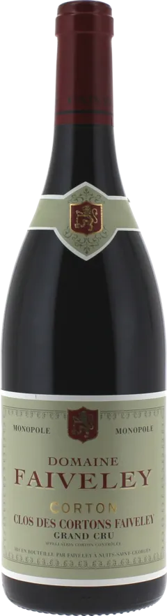 photo du vin Corton Clos de Cortons Grand Cru 2009 Domaine Faiveley, Bourgogne Rouge