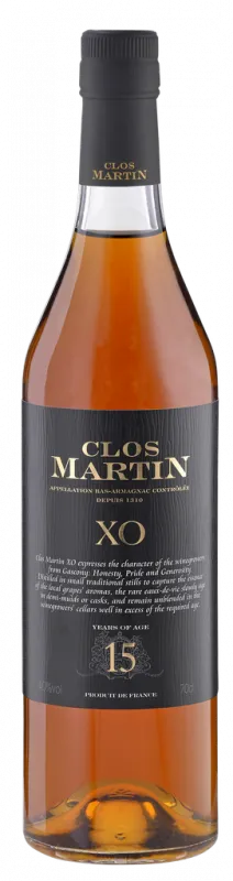 photo du vin Armagnac xo 15 Ans Clos Martin