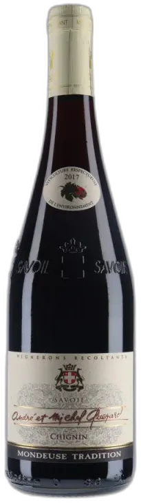 photos du vin Domaine André et Michel Quenard Chignin Mondeuse "Tradition" 2017