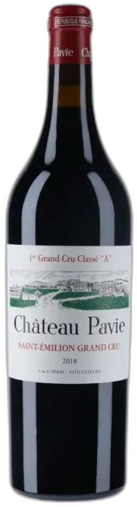 photos du vin Château Pavie 2018