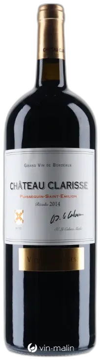 image du vin Château Clarisse Vieilles Vignes 2014 Magnum