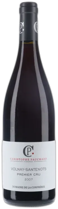 illustration du vin Domaine Christophe Pauchard Volnay 1er Cru Santenots 2007