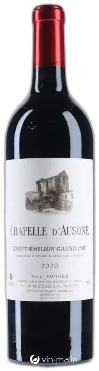 photo du vin Chapelle d’Ausone "Saint-Emilion Grand Cru" 2020