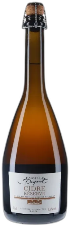 photo du vin Famille Dupont Cidre Cuvée Réserve 2020