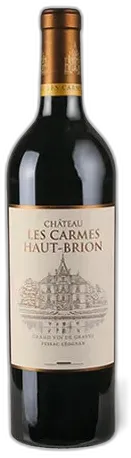 vue du vin Château les Carmes Haut Brion 2021