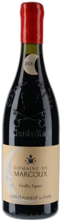 vue du vin Domaine de Marcoux Châteauneuf-du-Pape Vieilles Vignes