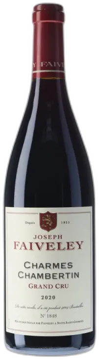 image du vin Joseph Faiveley Charmes Chambertin Grand Cru 2020