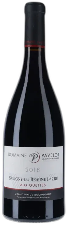 vue du vin Domaine Jean-Marc et Hugues Pavelot Savigny-les-Beaune 1er Cru "Aux Guettes" 2018