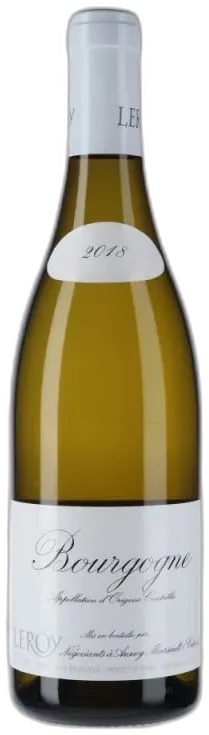 image du vin Leroy Bourgogne Chardonnay 2018