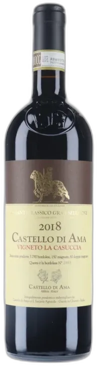 image du vin Castello di Ama Chianti Classico Gran Selezione "Vigneto la Casuccia" 2018