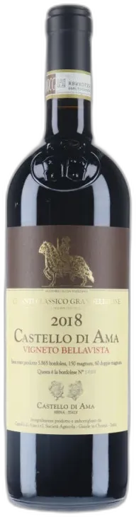 photo du vin Castello di Ama Chianti Classico Gran Selzione "Vigneto Bellavista" 2018