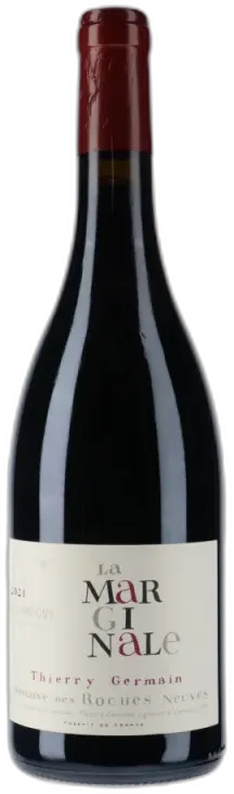 vue du vin Domaine des Roches Neuves Thierry Germain la Marginale Rouge Aop Saumur Champigny, Loire