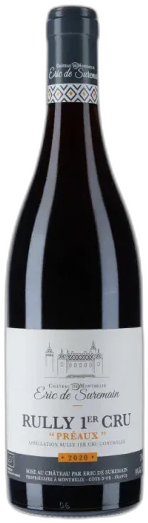 photo du vin Château de Monthelie Rully 1er Cru "Préaux" 2020
