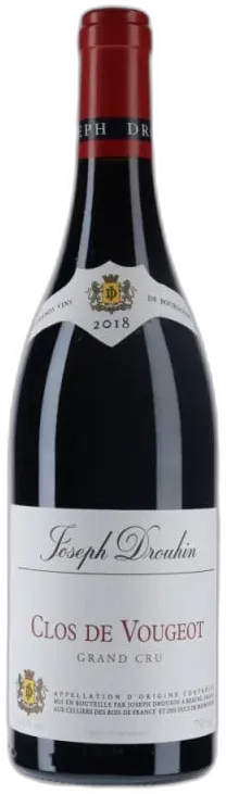 photo du vin Domaine Joseph Drouhin Clos de Vougeot Grand Cru 2018