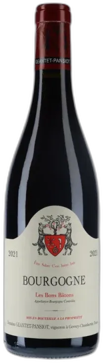 image du vin Domaine Geantet-Pansiot Bourgogne Pinot Noir les Bons Batons 2021