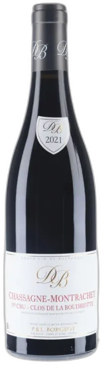 capture du vin Domaine Borgeot Chassagne-Montrachet 1er Cru Clos de la Boudriotte Rouge 2021