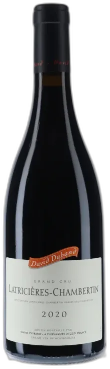 photo du vin Domaine David Duband Latricières-Chambertin Grand Cru 2020