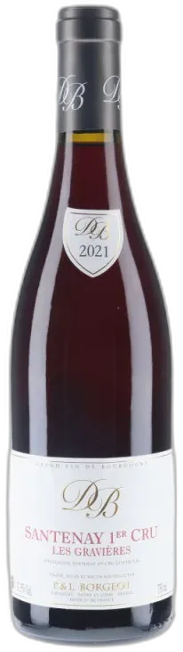 photos du vin Domaine Borgeot Santenay 1er Cru les Gravières 2021