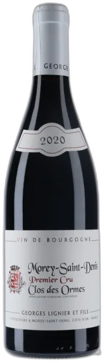 photo du vin Domaine Georges Lignier Morey-Saint-Denis 1er Cru Clos des Ormes 2020