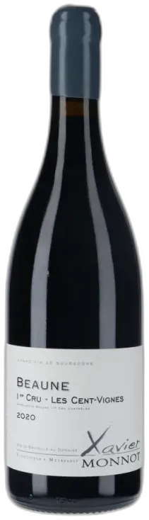 illustration du vin Domaine Xavier Monnot Beaune 1er Cru les Cent-Vignes 2020
