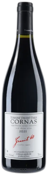 photos du vin Domaine Vincent Paris Cornas "Granit 60" 2021