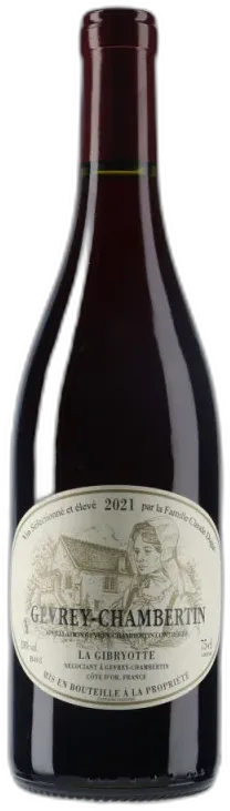 photo du vin la Gibryotte Claude Dugat Gevrey-Chambertin 2021